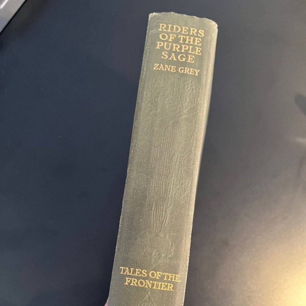 Rare Zane Grey Riders of the Purple Sage Copyright 1912